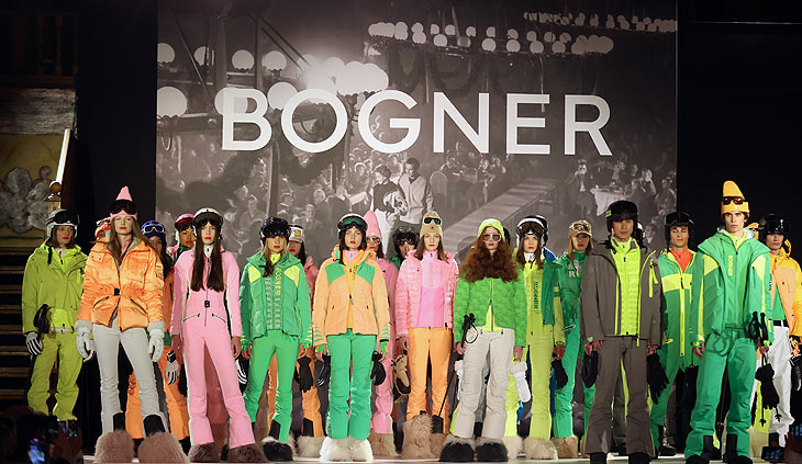 Fashion Show „BOGNER CELEBRATES MARIA 23“ der Herbst/Winter Kollektion 2023/2024 als Tribute für Maria Bogner’s erste Kollektion und Modenschau 1948im Hofbräuhaus am 19.01.2023 (©Foto: Gisela Schober/Getty Images/PR für Bogner)